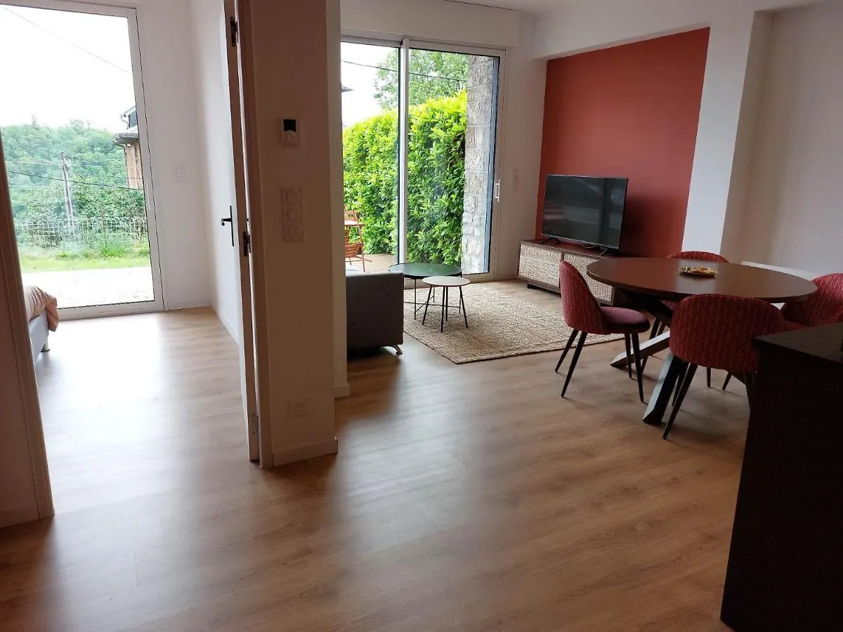 아파트 La Villa Bompard*** 50M² Coeur De Ville Avec Terrasse 로데즈